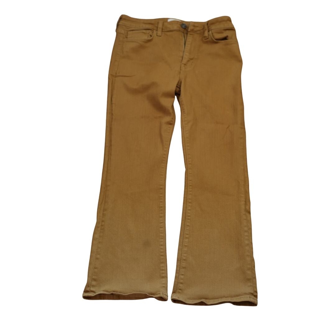 Hudson Boot Cut Cropped Jeans - Camel Color - Size 28